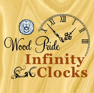 Wood Pride Infinity Clocks
