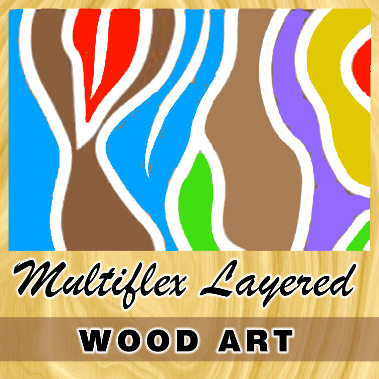 Multiflex Layered Wood Art