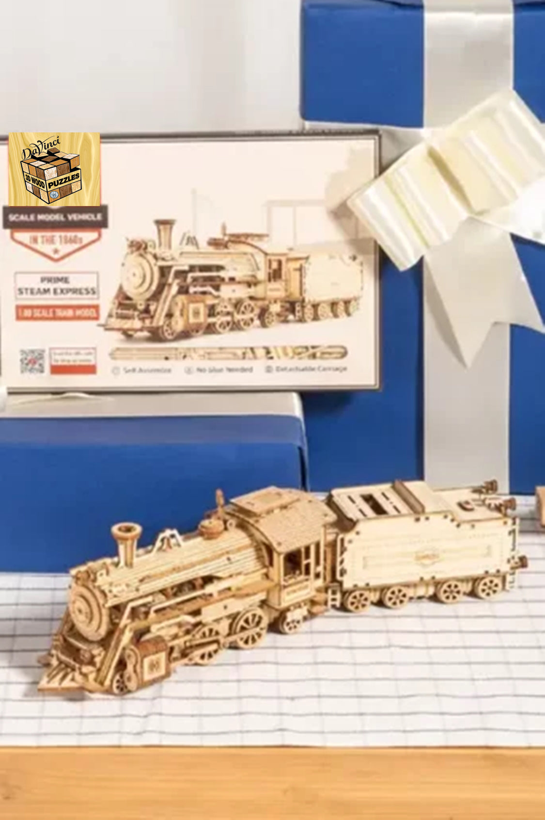 Prime Steam Express - 3D Wood Puzzle