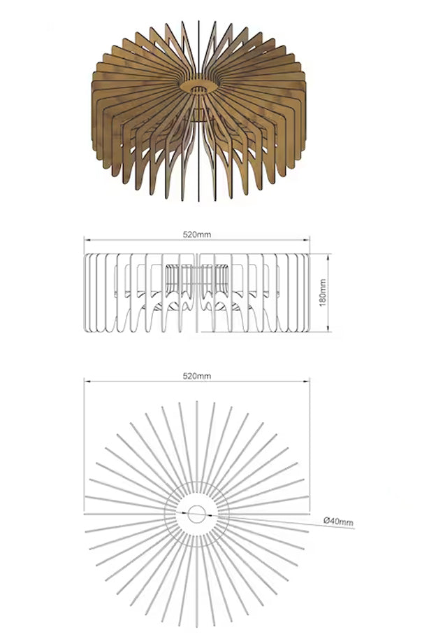 The Festival Hanging Chandelier Collection (3 Designs)