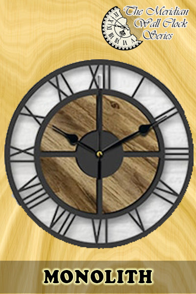 The Meridian Wall Clock Series (34 Styles)