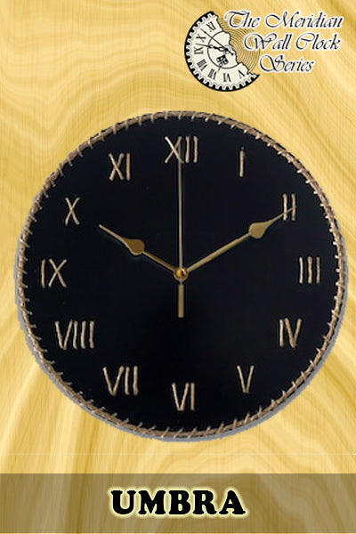 The Meridian Wall Clock Series (34 Styles)