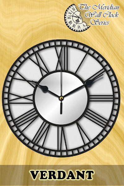 The Meridian Wall Clock Series (34 Styles)