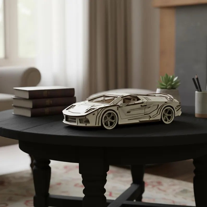 Lamborghini - 3D Wood Puzzle