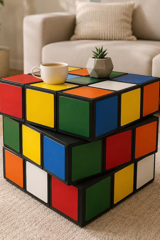 Rubik's Cube Coffee Table