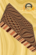 3D Wave End-Grain Cutting Board Cutting Board