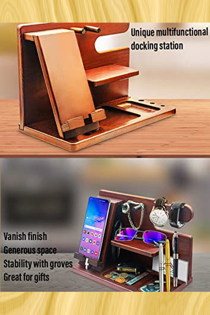 Men's Night Stand & Docking Station