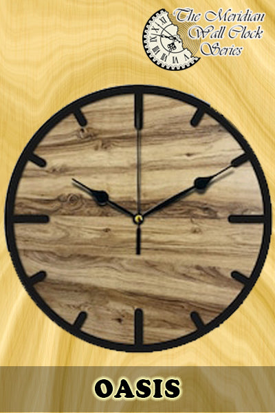 The Meridian Wall Clock Series (34 Styles)