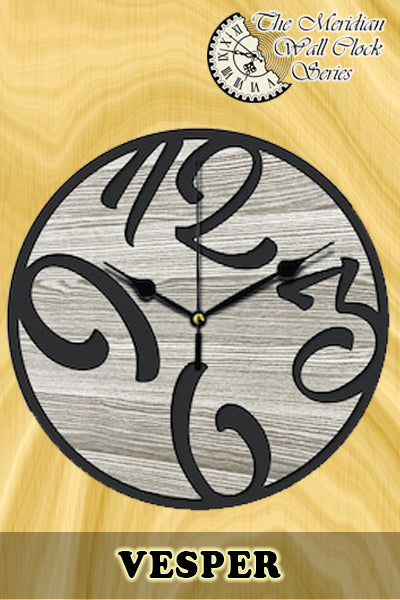 The Meridian Wall Clock Series (34 Styles)