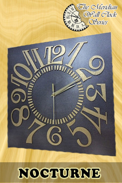 The Meridian Wall Clock Series (34 Styles)