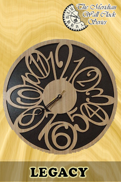 The Meridian Wall Clock Series (34 Styles)