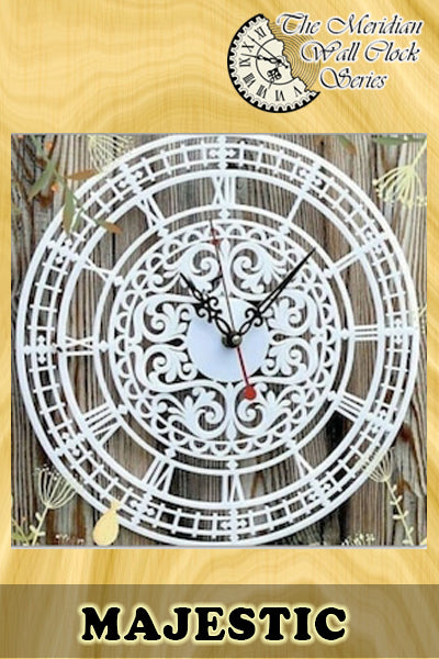 The Meridian Wall Clock Series (34 Styles)