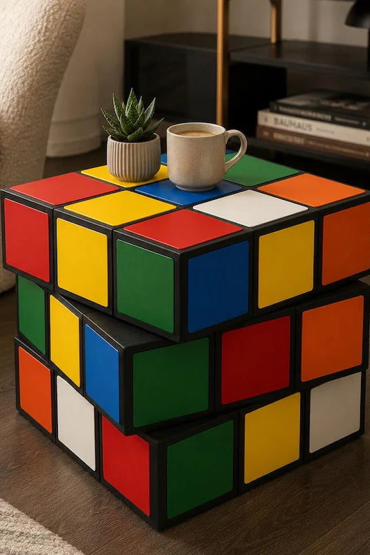 Rubik's Cube Coffee Table