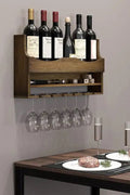 Wall-Mounted Wine Rack