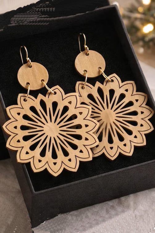 The Z3 Collection of Wooden Earrings (3 Designs)