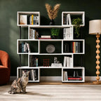 Rotating Adjustable Book Shelves