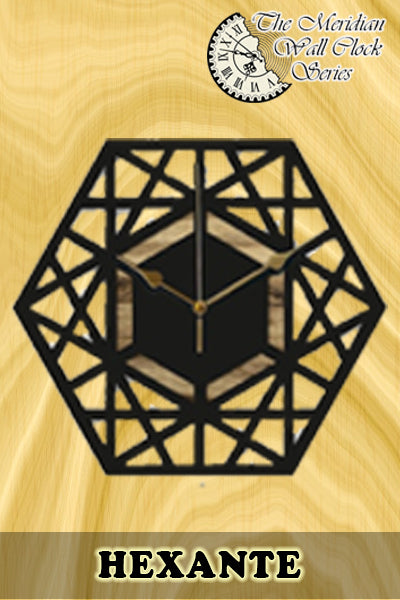The Meridian Wall Clock Series (34 Styles)