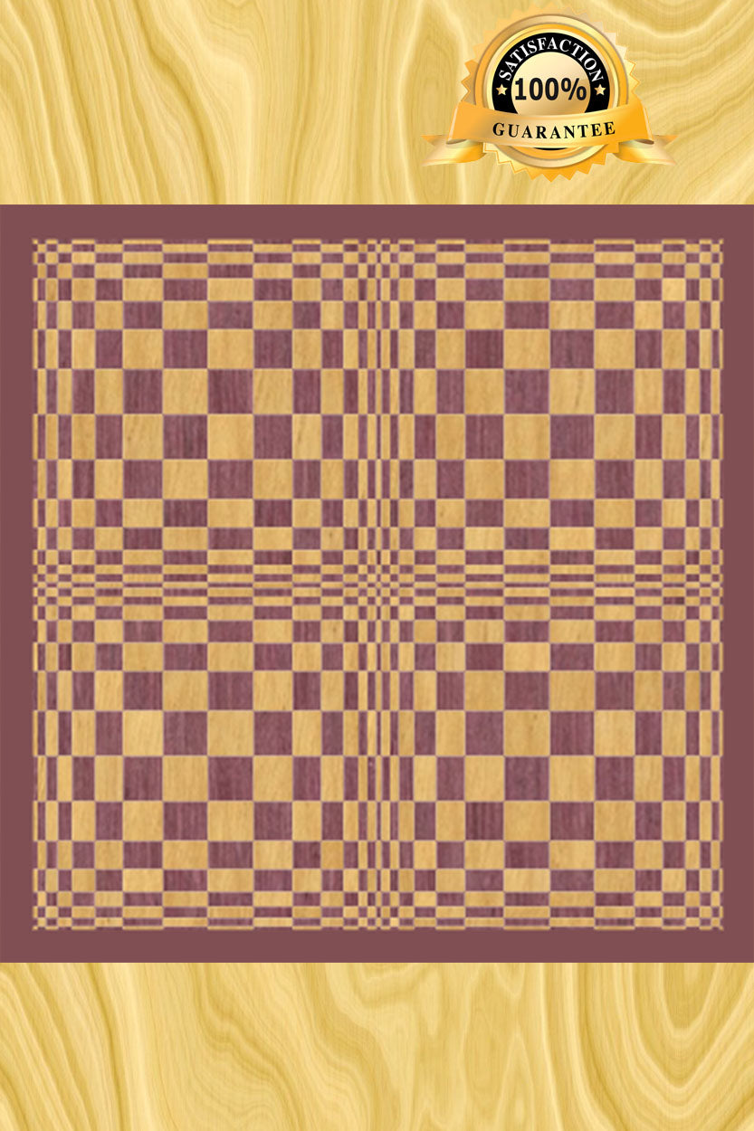 3D Wave End-Grain Cutting Board Cutting Board