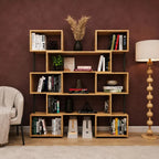 Rotating Adjustable Book Shelves