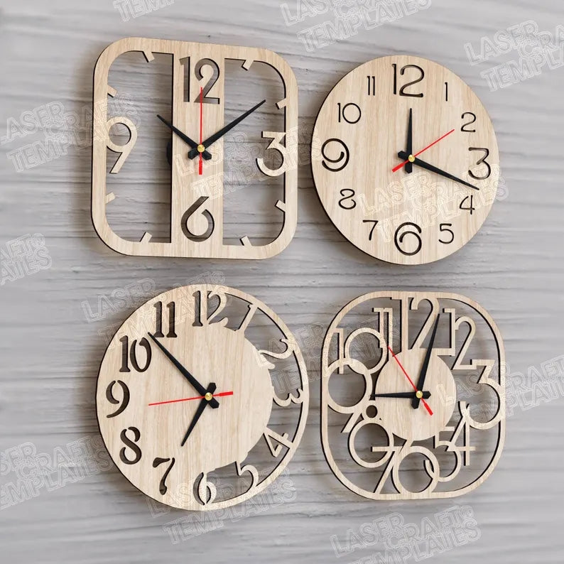 La Tempus Wall Clock Series (10 Styles)
