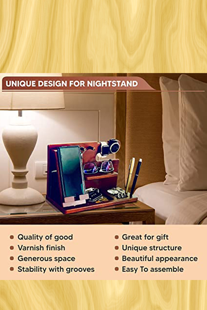 Men's Night Stand & Docking Station