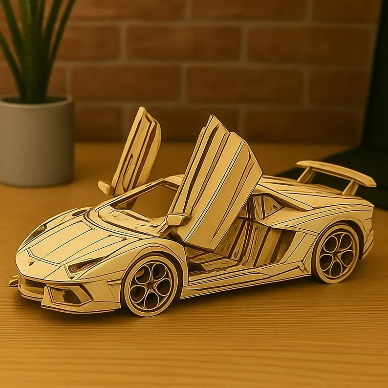 Lamborghini - 3D Wood Puzzle