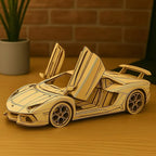 Lamborghini - 3D Wood Puzzle