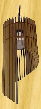 SpiraGlow Hanging Chandelier