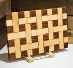Basket Weave End-Grain Cutting Board