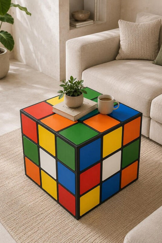 Rubik's Cube Coffee Table