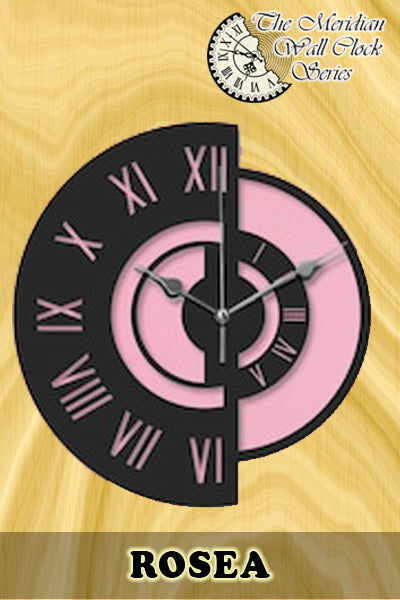 The Meridian Wall Clock Series (34 Styles)