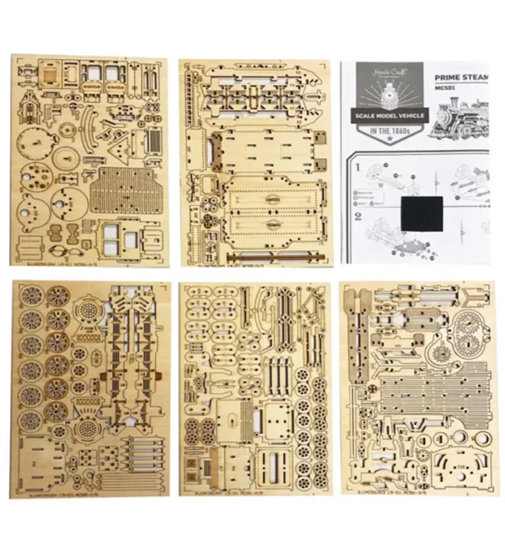 Prime Steam Express - 3D Wood Puzzle