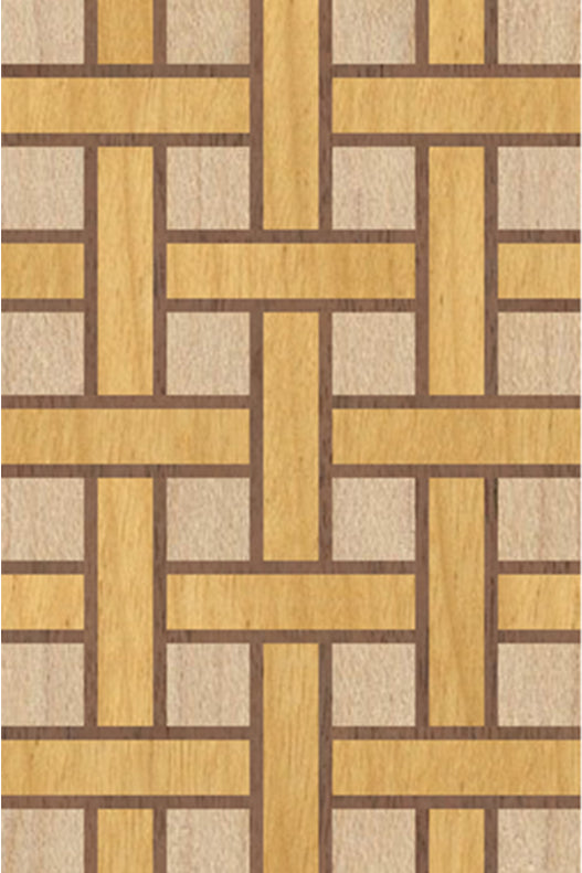 Basket Weave End-Grain Cutting Board