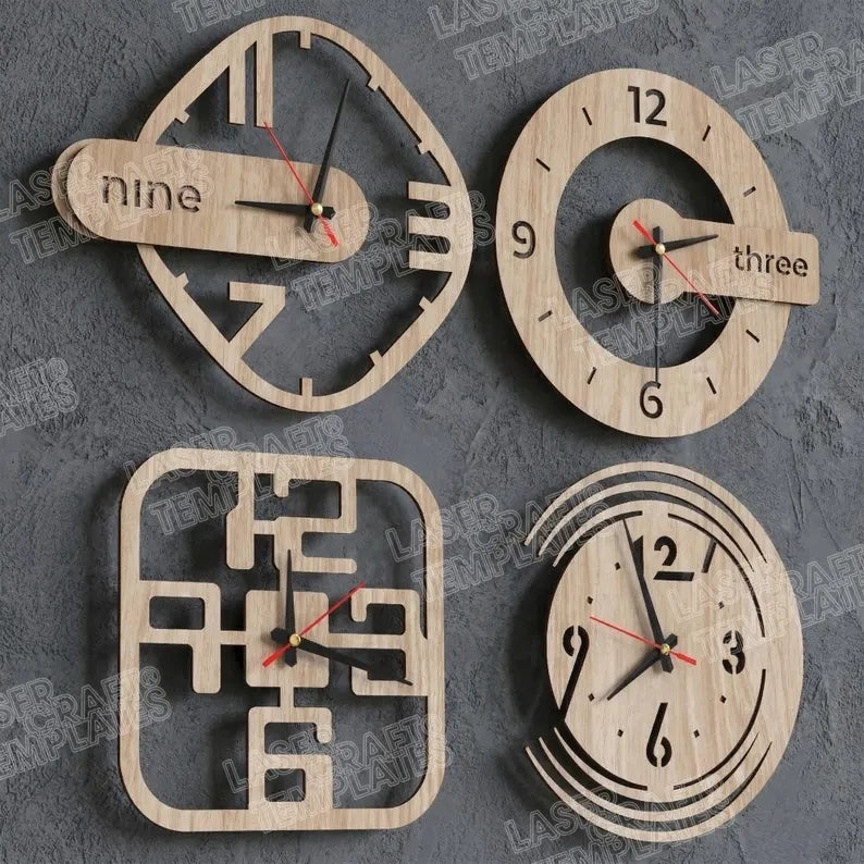 La Tempus Wall Clock Series (10 Styles)
