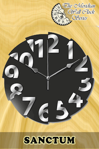 The Meridian Wall Clock Series (34 Styles)