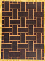 Basket Weave End-Grain Cutting Board