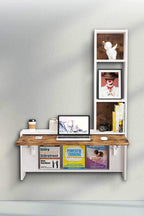 Floating Workstation & Shelf Unit