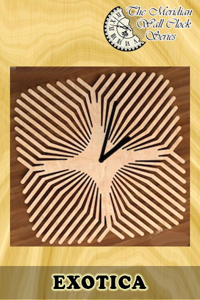 The Meridian Wall Clock Series (34 Styles)