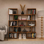 Rotating Adjustable Book Shelves
