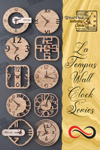 La Tempus Wall Clock Series (10 Styles)