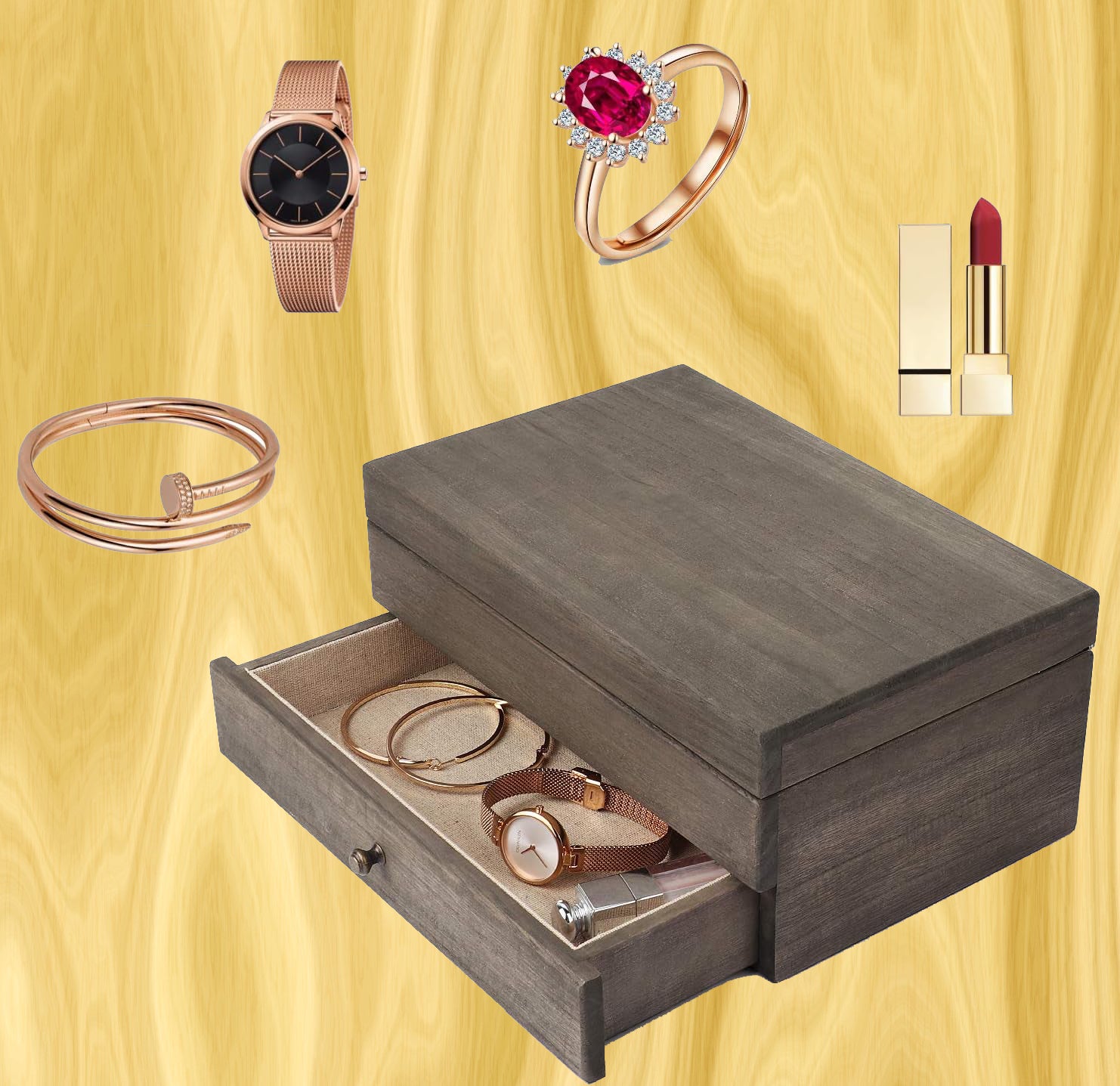 Queen Elizabeth Jewelry Box