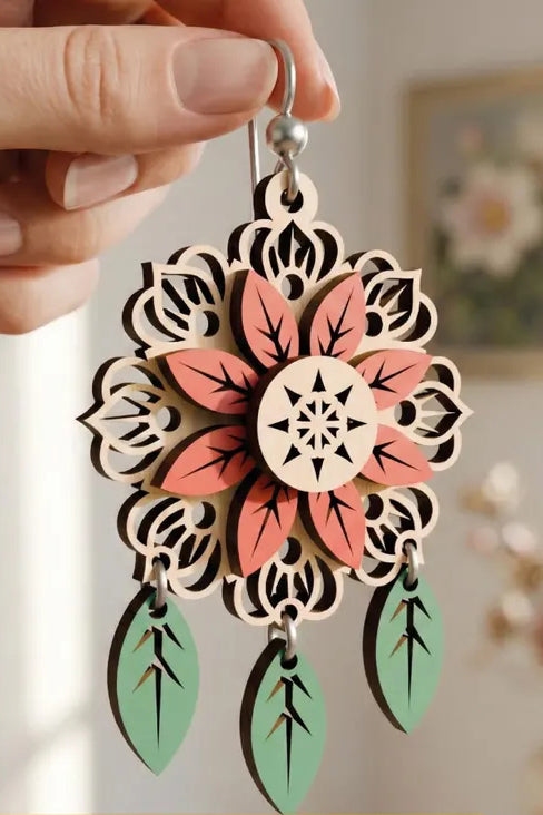 The Z3 Collection of Wooden Earrings (3 Designs)