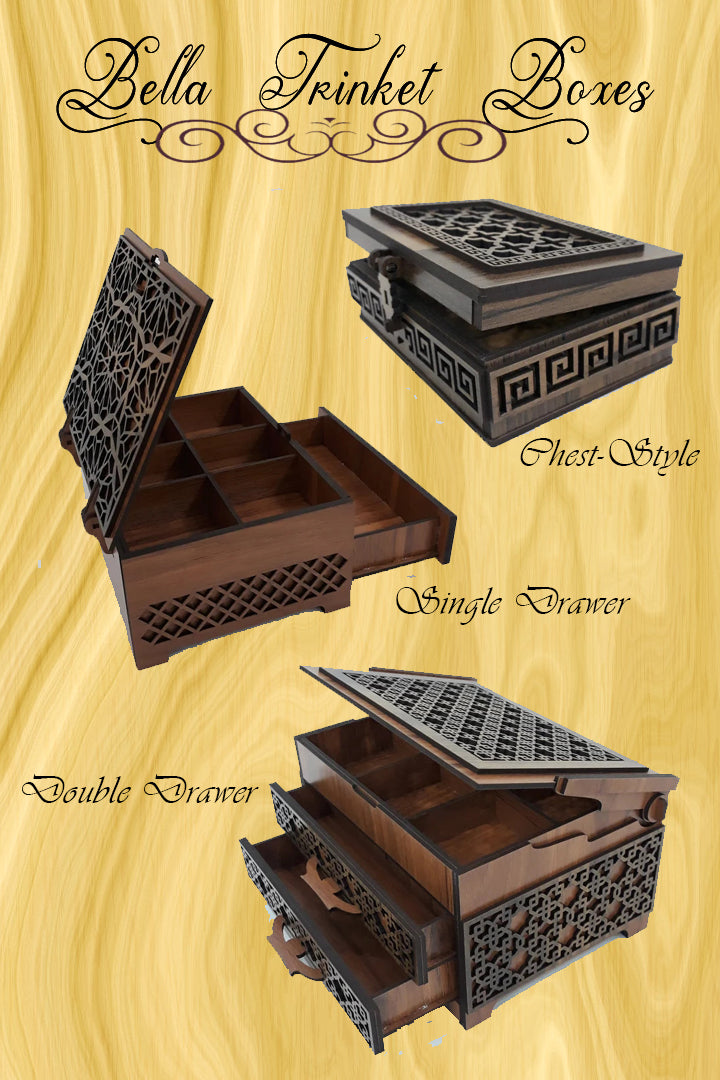 Bella Trinket Boxes (3 Options)