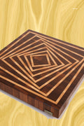 Rotating Square End-Grain Cutting Board