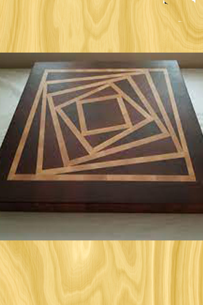 Rotating Square End-Grain Cutting Board