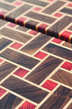 Basket Weave End-Grain Cutting Board