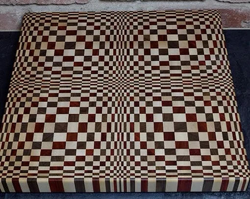 3D Wave End-Grain Cutting Board Cutting Board