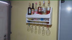 Wall-Mounted Wine Rack